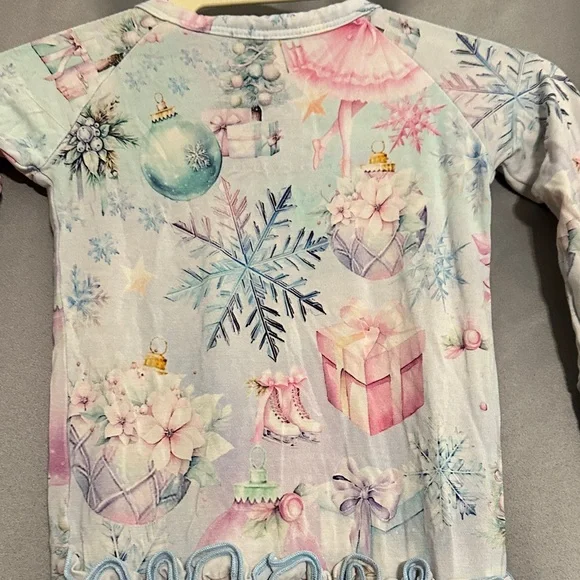 Bums & Roses Christmas Fairy Print 12-18 month - Picture 4 of 6